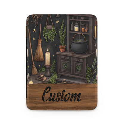 Custom Witchy and Rustic Themed Tablet Case