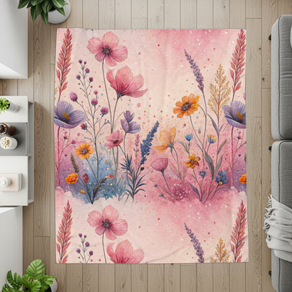 Watercolor Floral Garden Dreams Artistic Design - Walk Greener