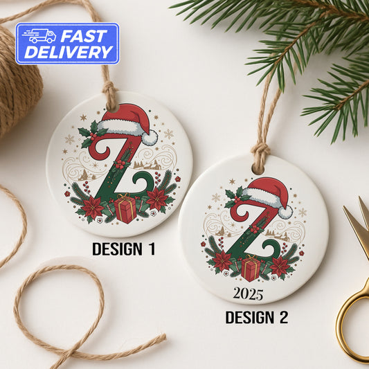Personalized Christmas Ornament 2025 Design Holiday product