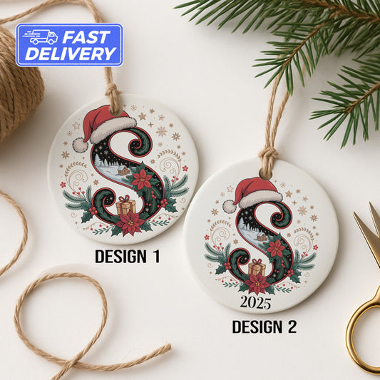 Personalized Santa Claus Christmas Ornament Product