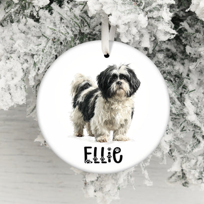 Personalized Ellie Dog Breed Christmas Ornament product