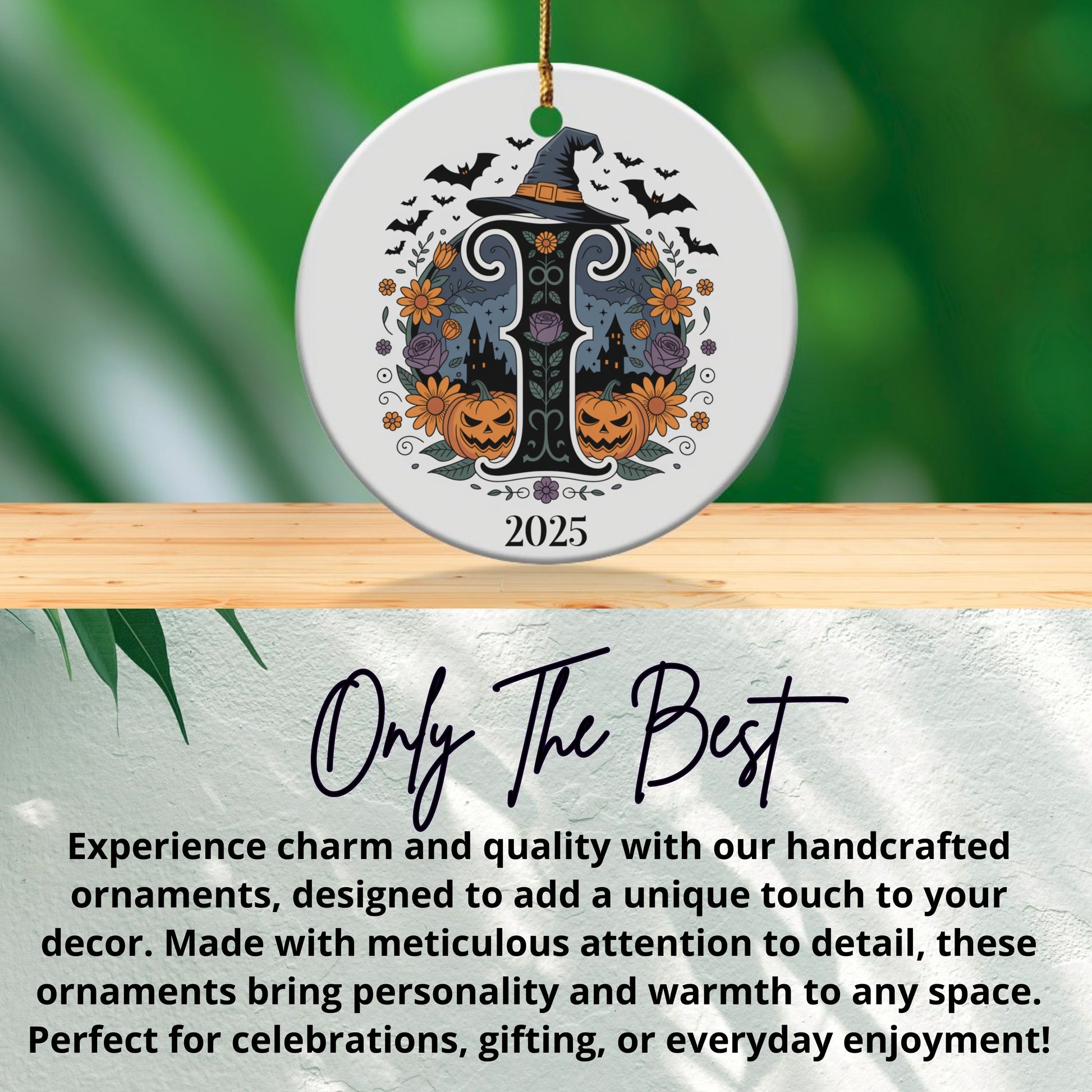 Unique Handcrafted Halloween Ornament product