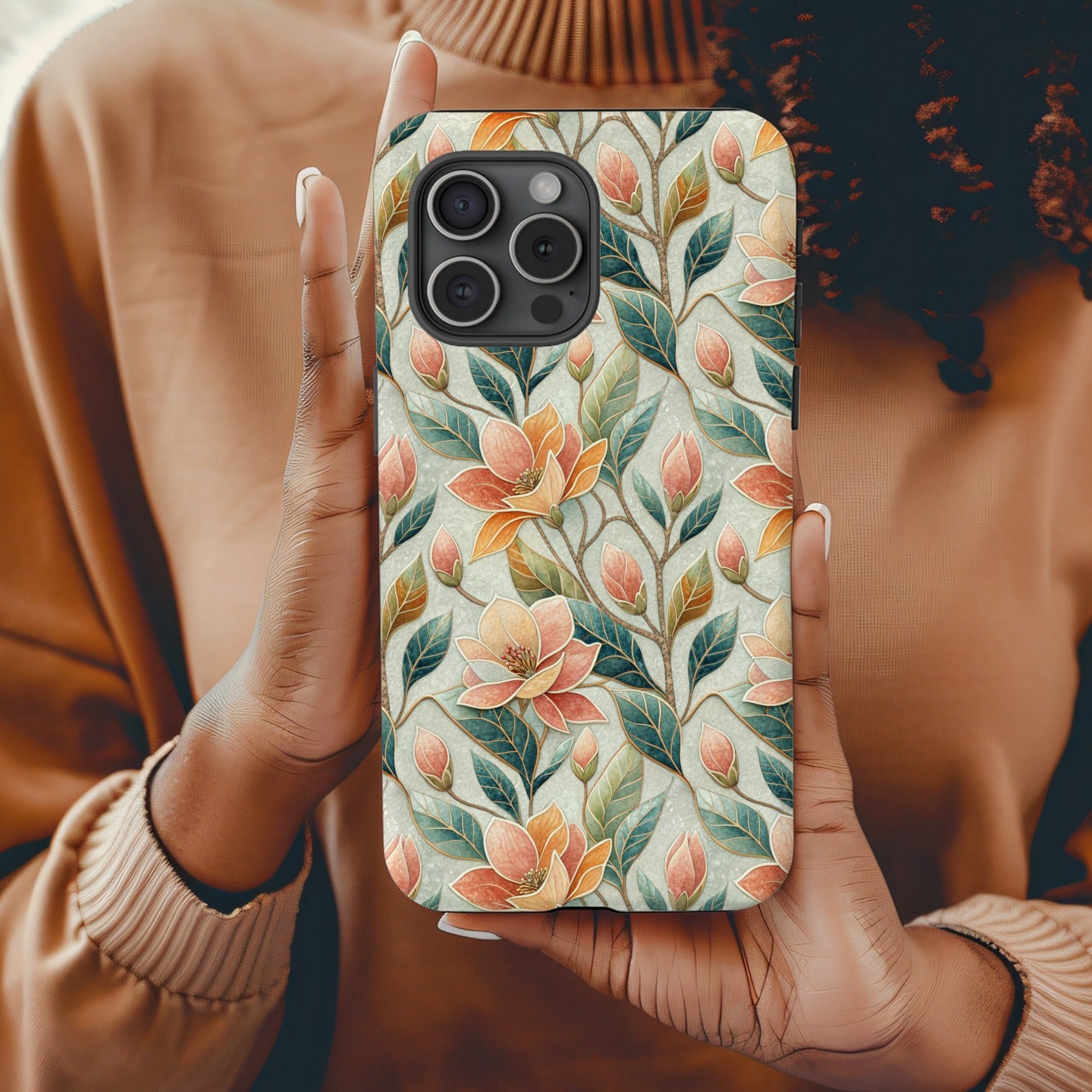 Floral Patterned Designer Case for Modern Smartphones