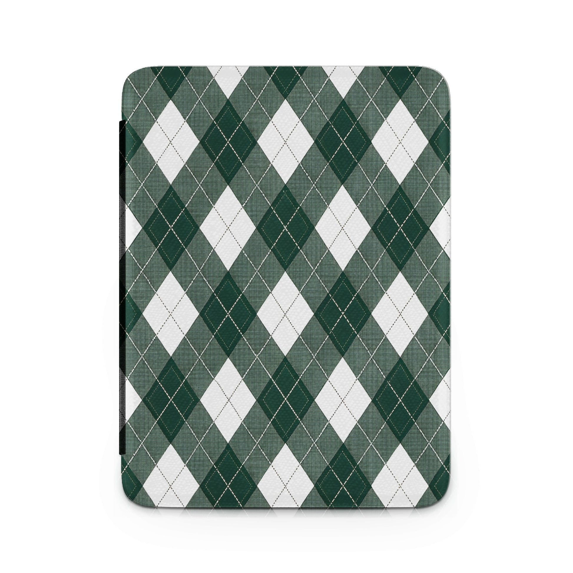Classic Green and White Argyle Pattern Design  product type