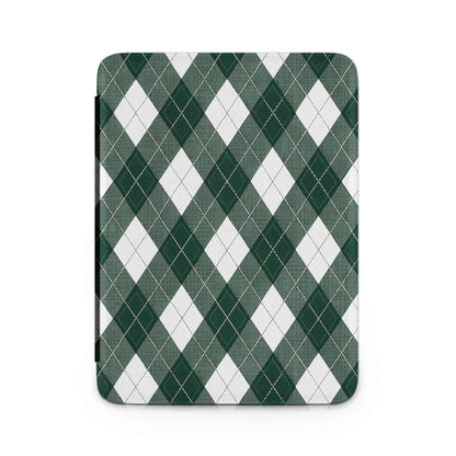 Classic Green and White Argyle Pattern Design  product type