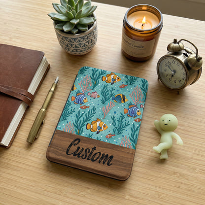 Custom Underwater Fish Theme Notebook Cover Product