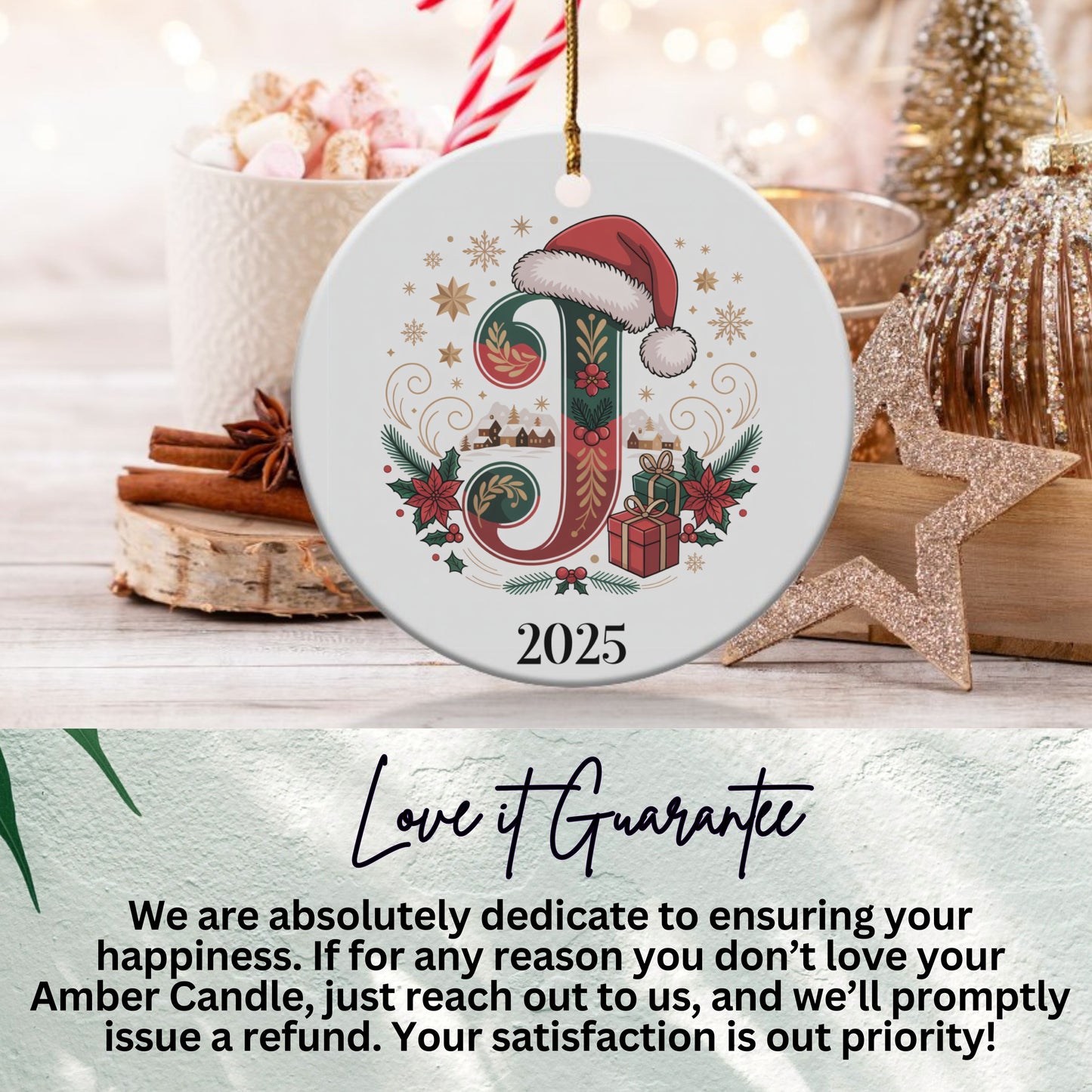 Festive Holiday 2025 Ornament Christmas Decoration product