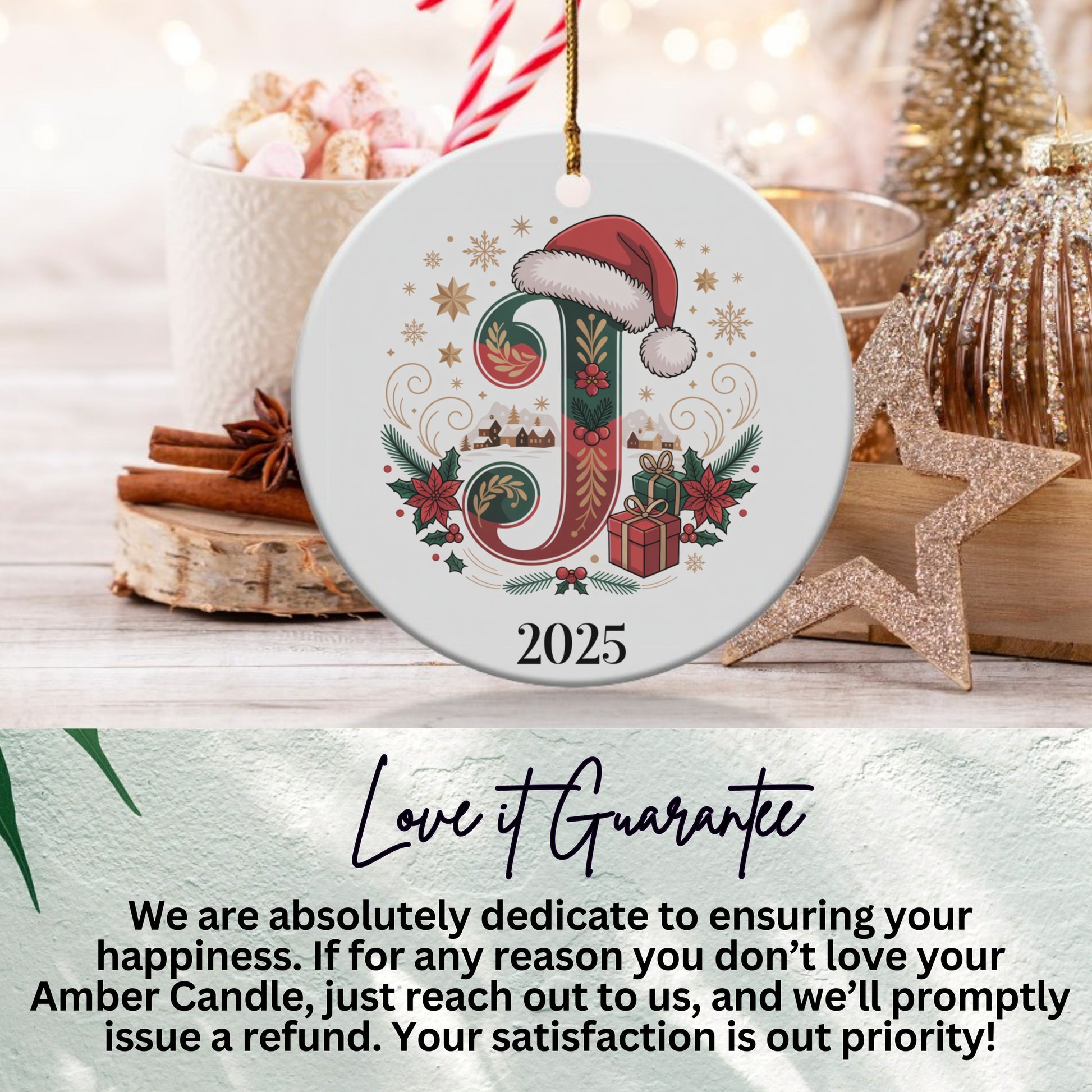 Festive Holiday 2025 Ornament Christmas Decoration product