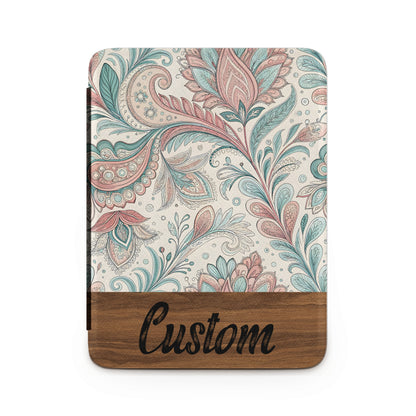 Intricate Floral Pattern Customizable Notebook Cover