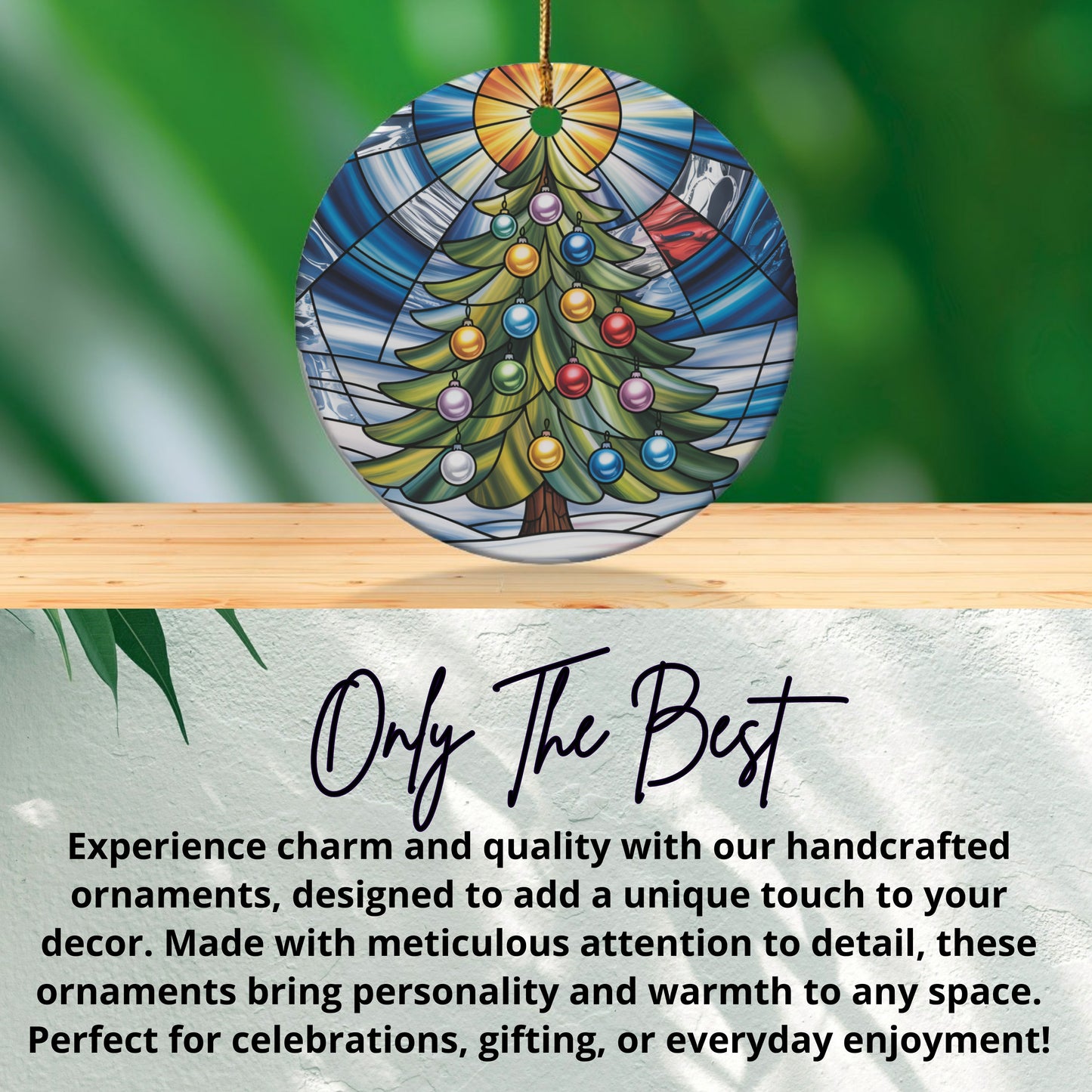 Christmas Tree Handcrafted Ornament product