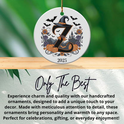 Halloween Themed 2025 Round Ornament Unique Decor product