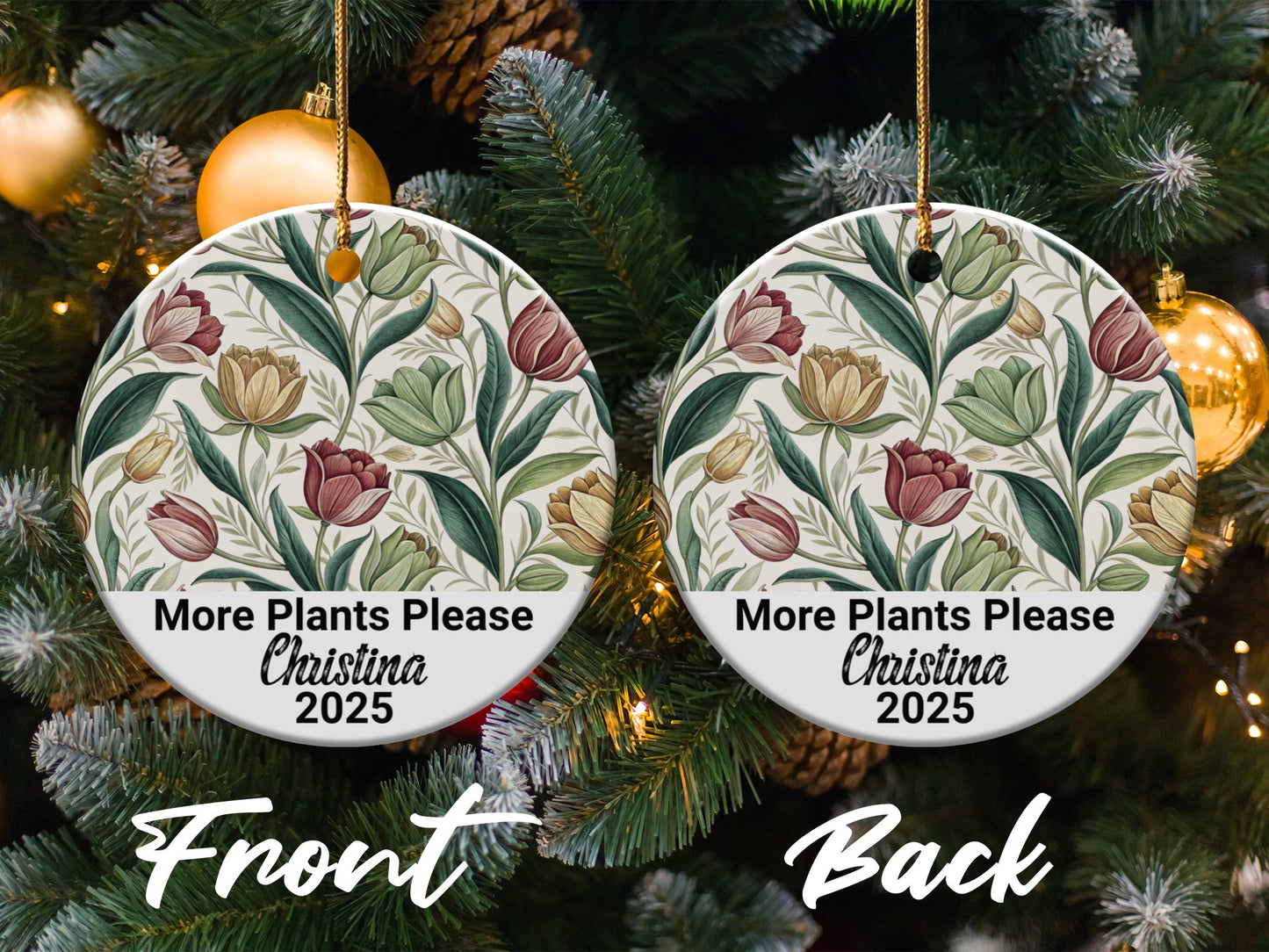 More Plants Please Christmas Ornament product