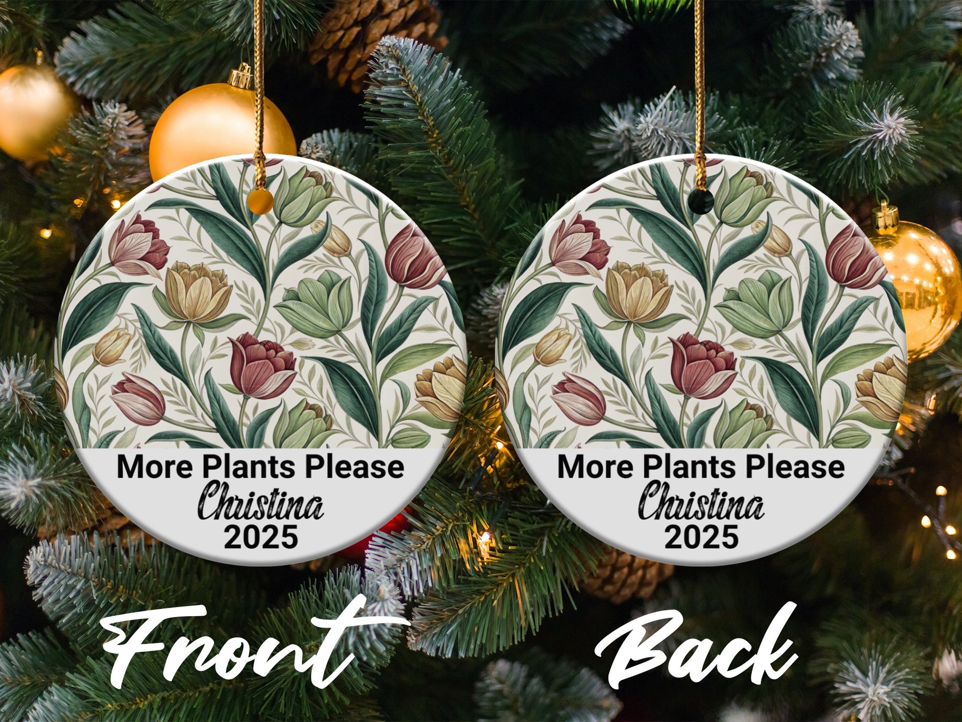 More Plants Please Christmas Ornament product