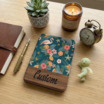 Colorful Custom Floral Design Decorative Notebook
