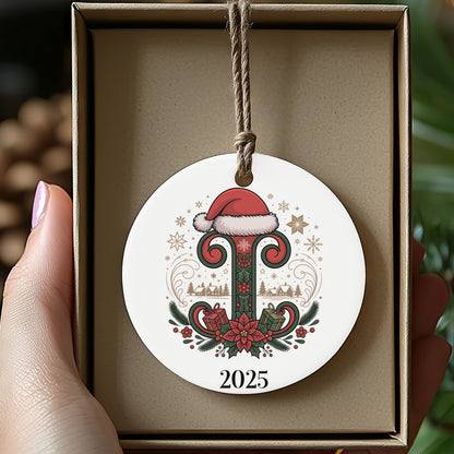 Personalized 2025 Christmas Ornament Holiday product type