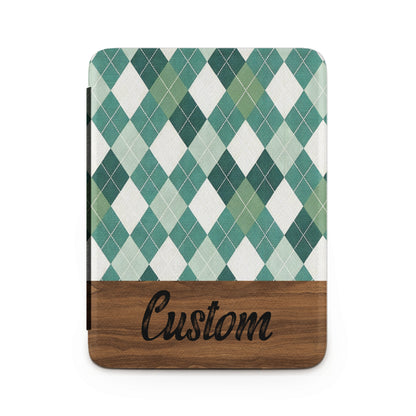 Custom Argyle Patterned Journal with Personalized Name
