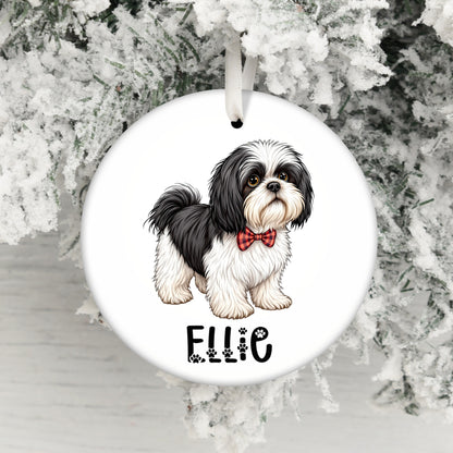 Custom Dog Name Christmas Ornament Holiday Decor product