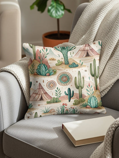 Decorative Southwest Desert Themed Throw Pillow