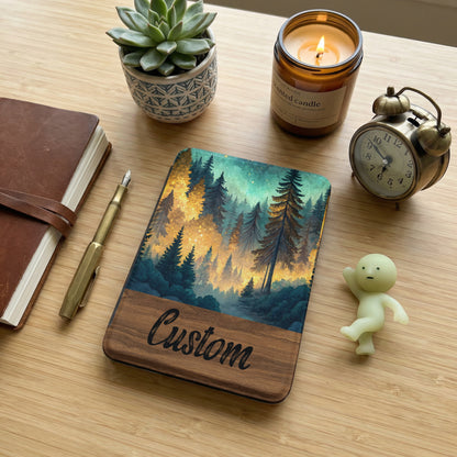 Custom Forest Design Desk Accessory for Home Office