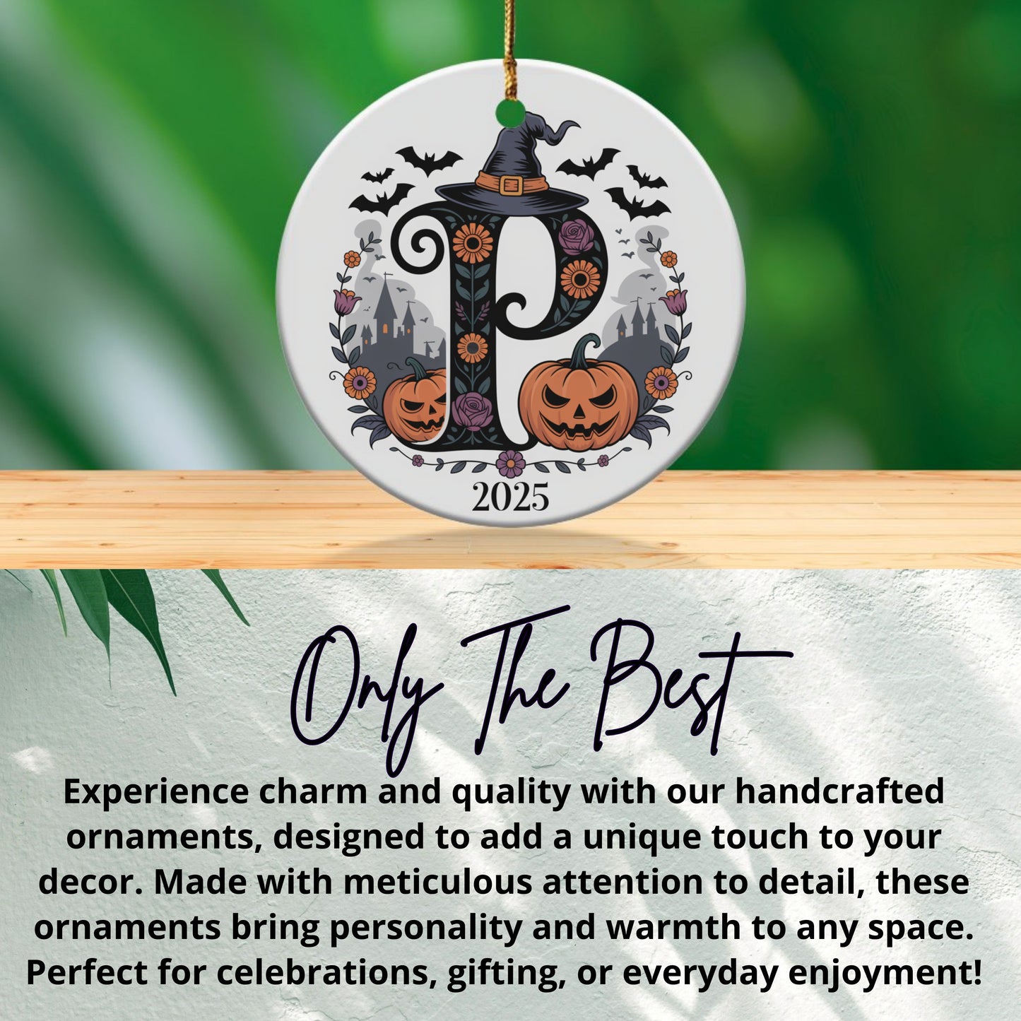 Halloween Themed Personalized Ornament product