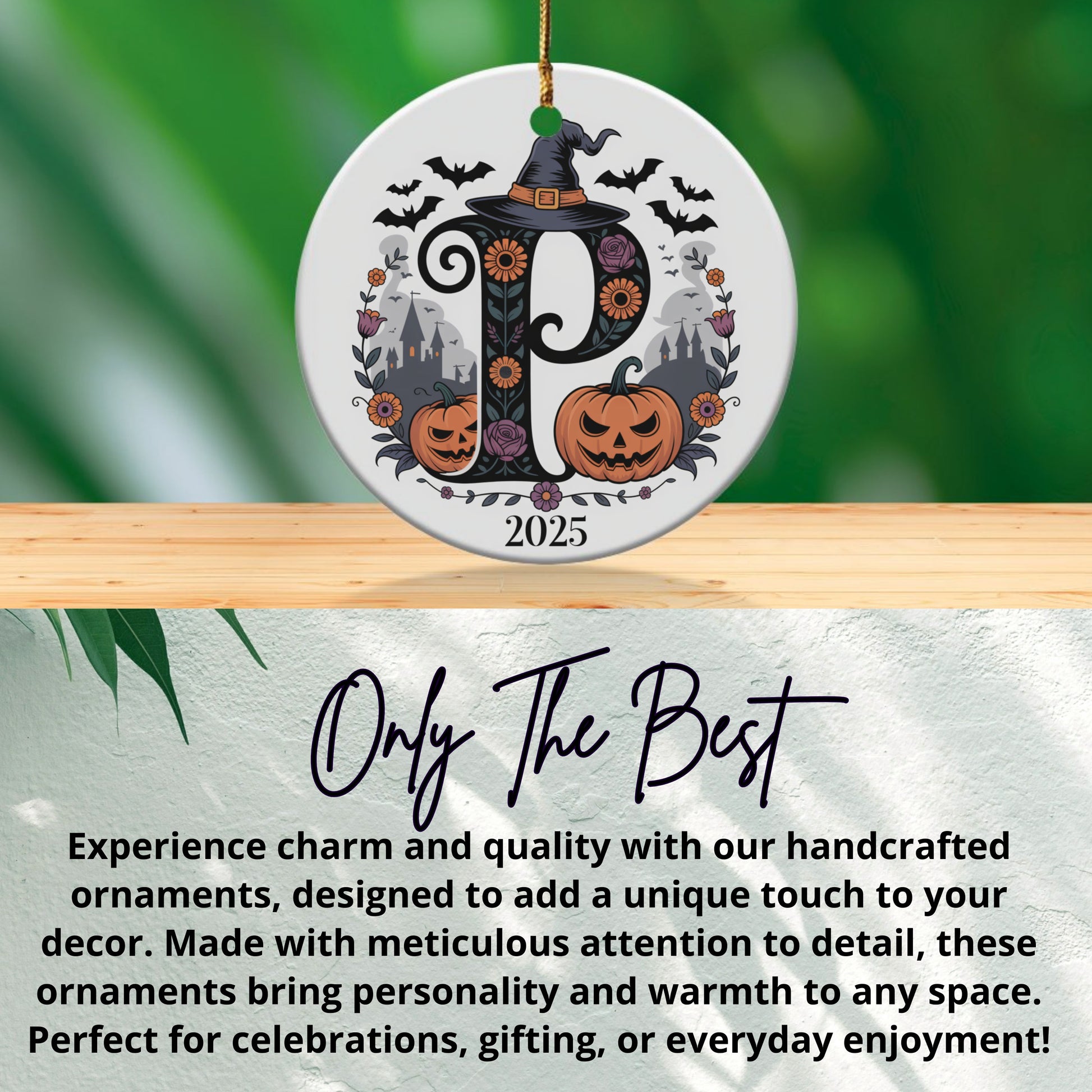 Halloween Themed Personalized Ornament product