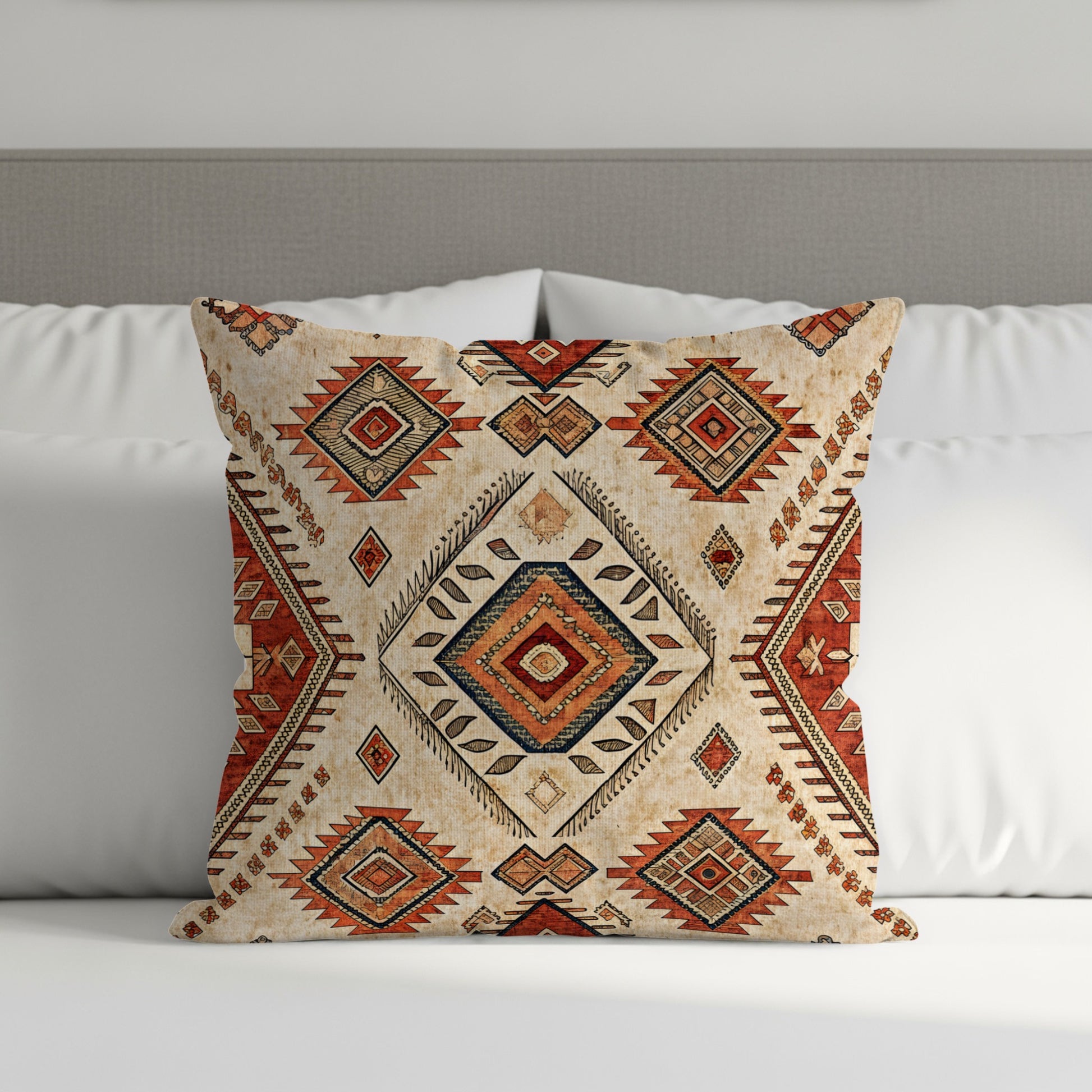 Geometric Tribal Pattern Decorative Sofa Cushion Cover