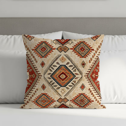 Geometric Tribal Pattern Decorative Sofa Cushion Cover