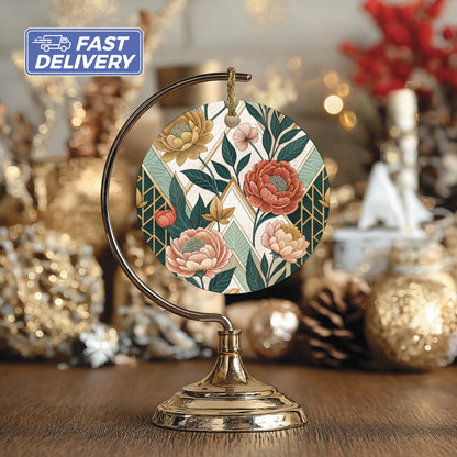 Elegant Floral Design Ornament with Fast Delivery Service