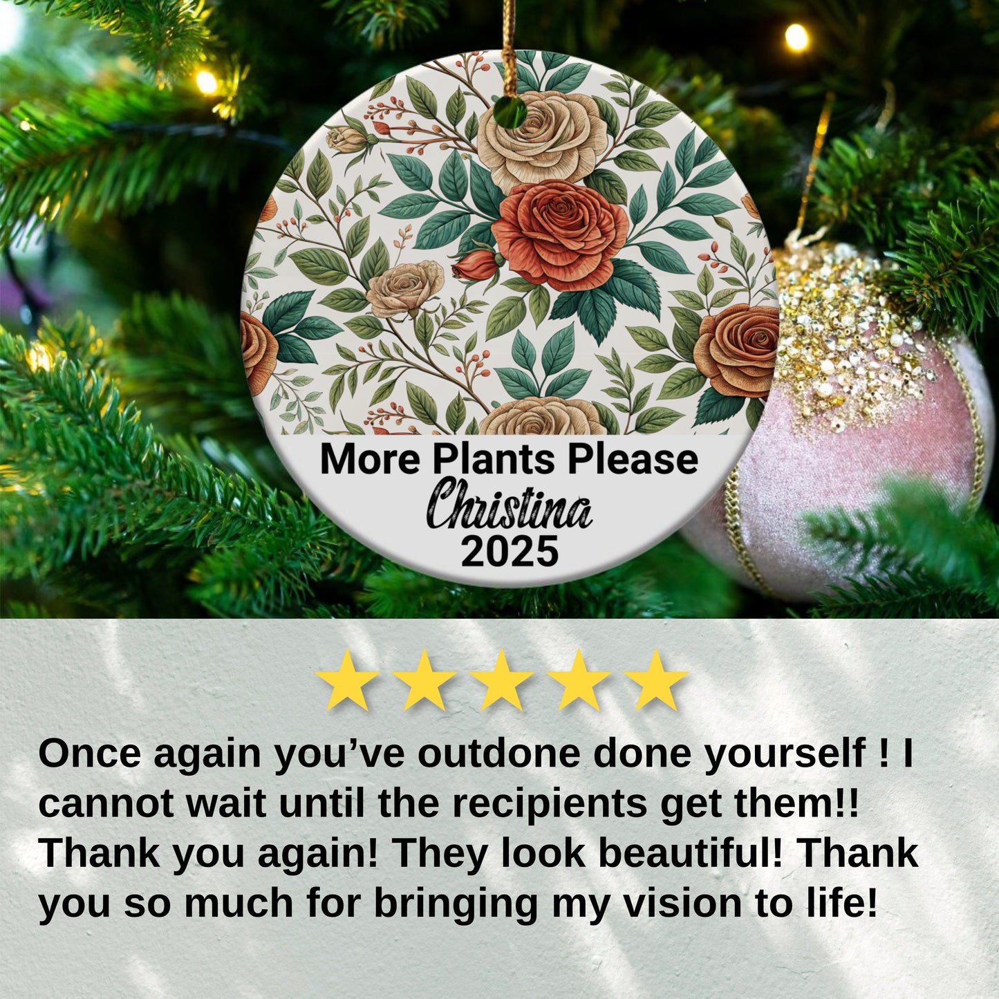 Detailed Christmas Ornament Product