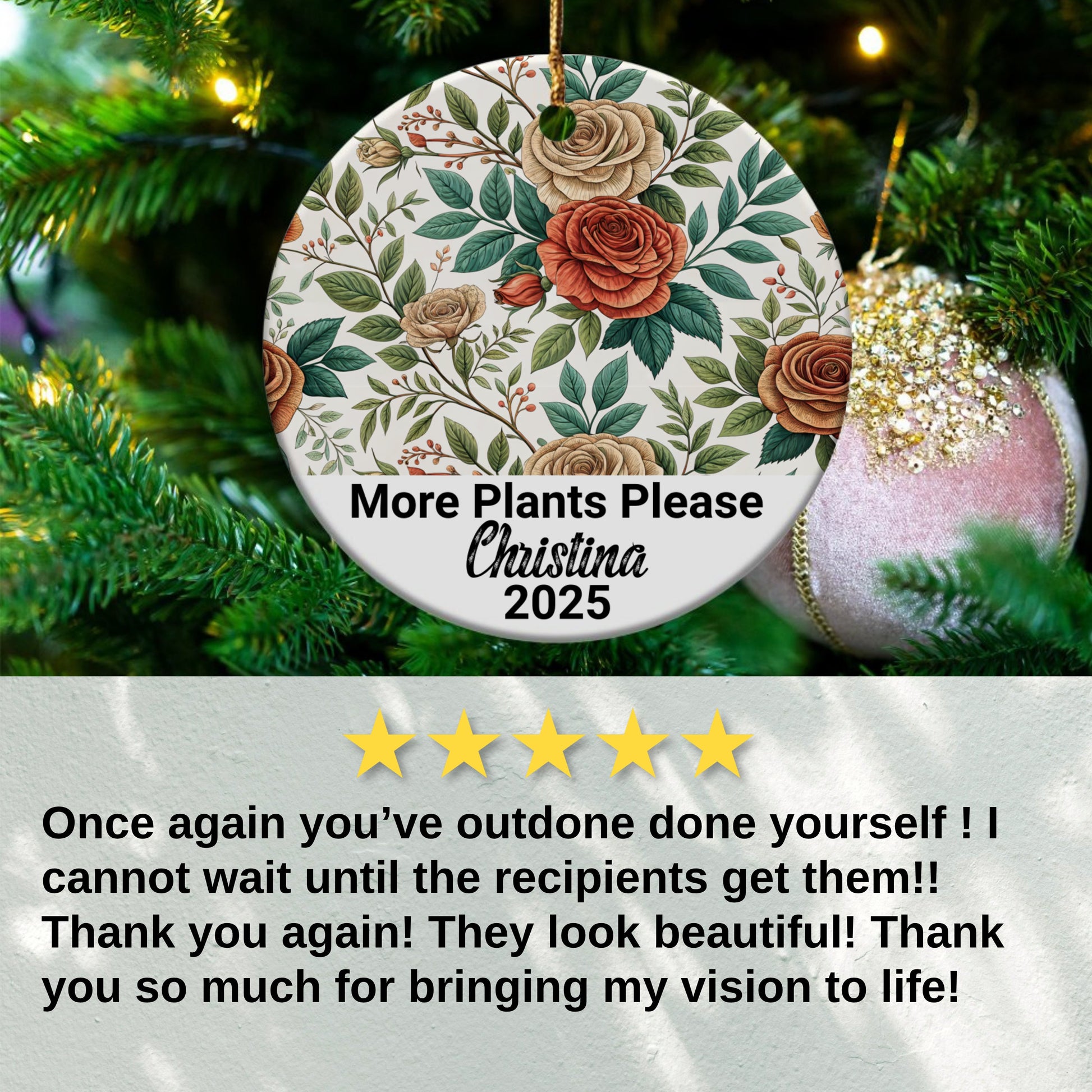 Detailed Christmas Ornament Product