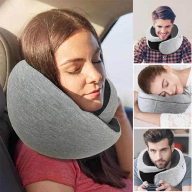 U-Shaped Travel Neck Pillow – Comfortable & Durable Travel Cushion