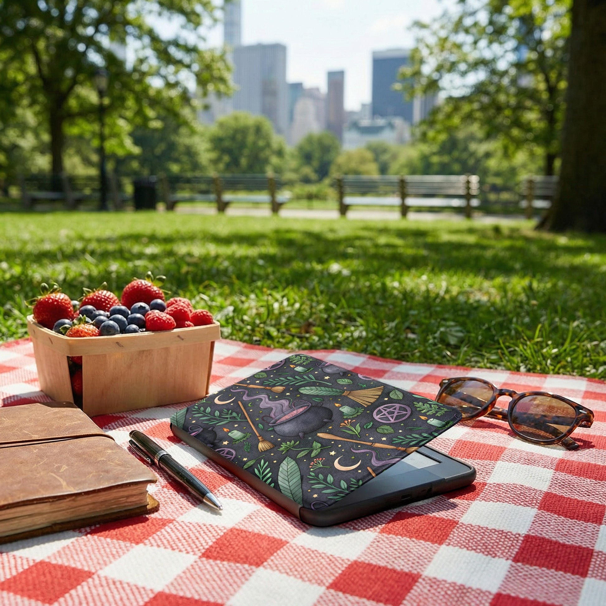 Enchanting Nature Design Tablet Sleeve for Your Tech