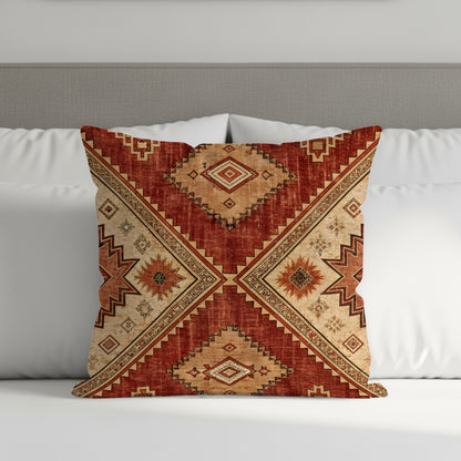 Geometric Southwestern Inspired Throw Pillow Cover
