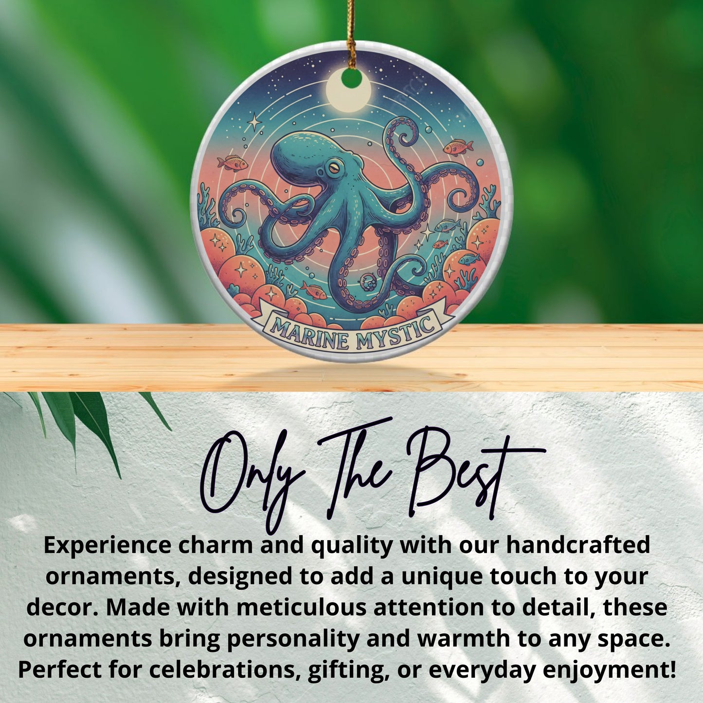Marine Mystic Christmas Tree Ornament Holiday product