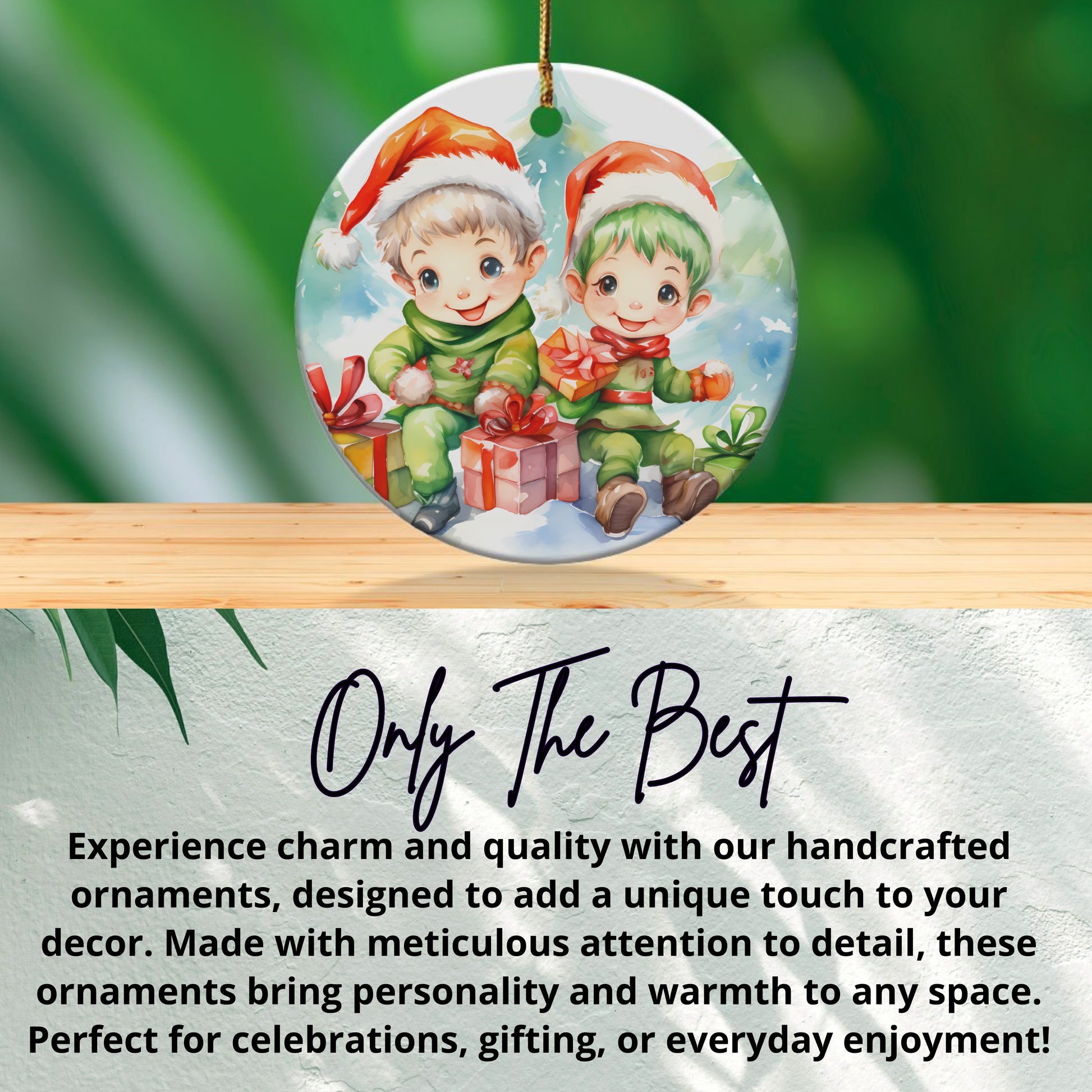 Unique Handcrafted Holiday Ornament product type