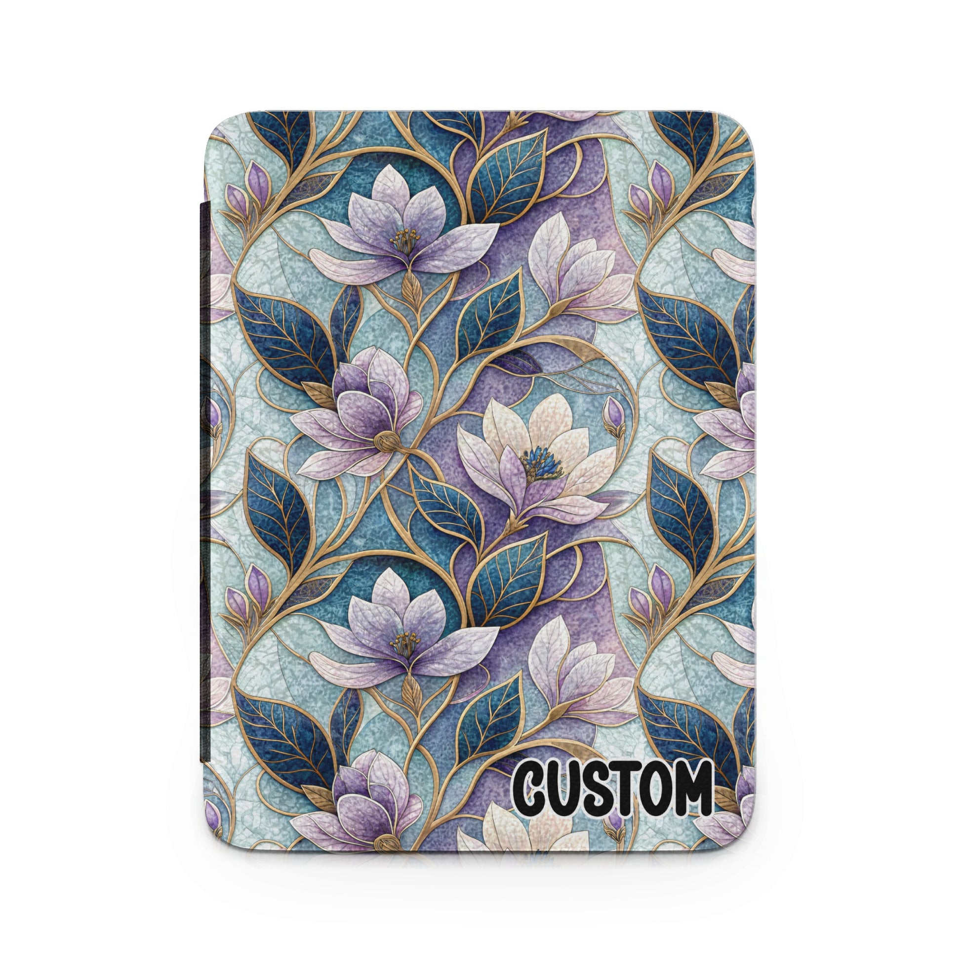 Custom Floral Pattern Design With Purple Shades Cover