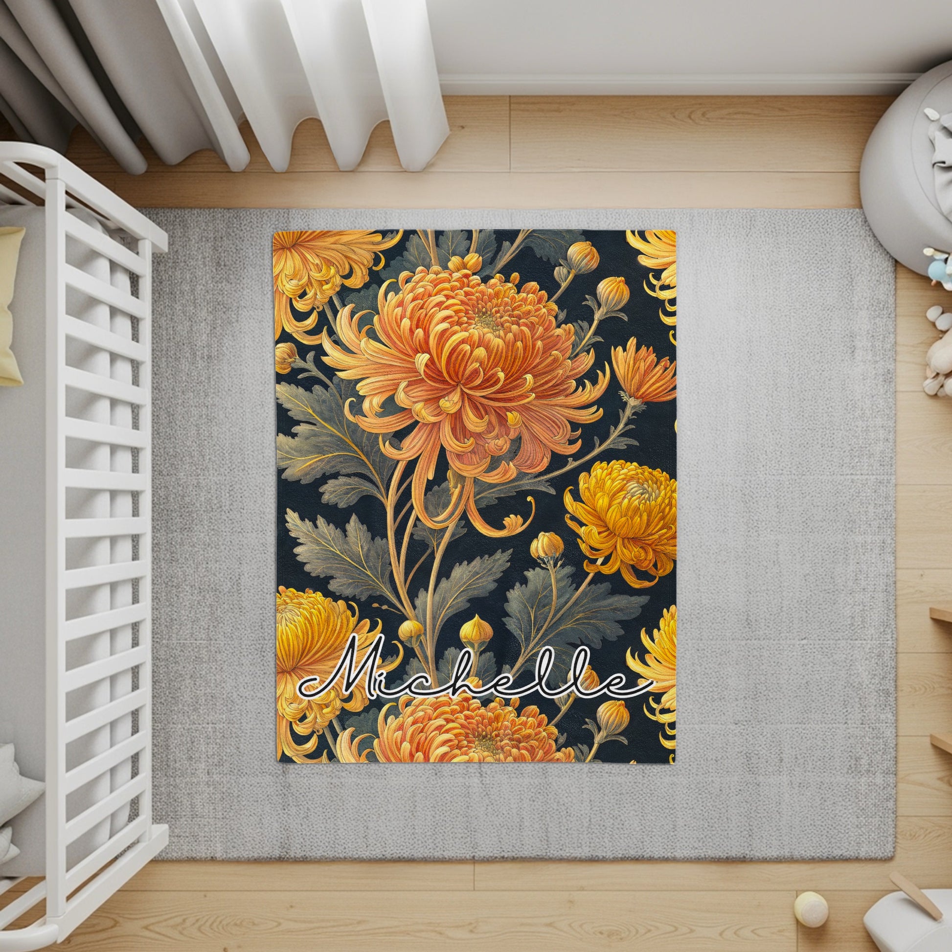 Michelle Floral Patterned Area Rug for Stylish Home Decor