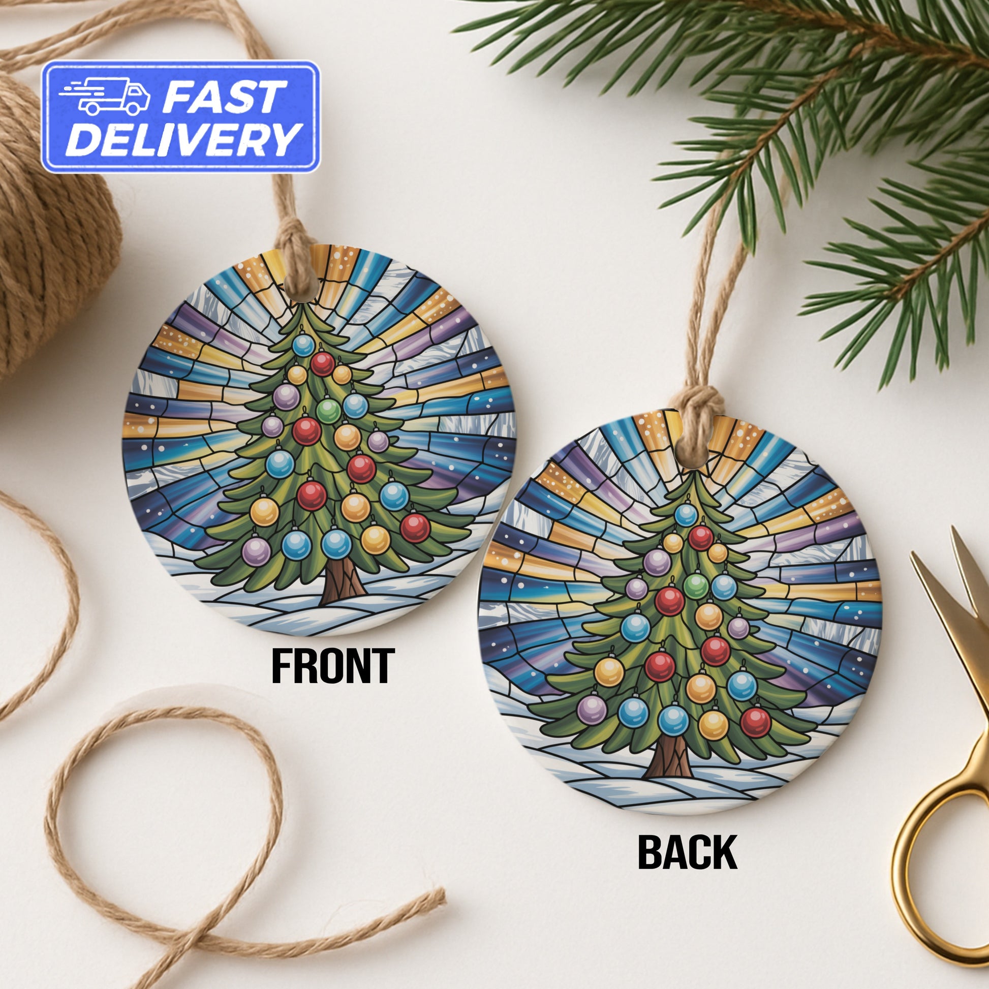Holiday Tree Design Hanging Decor product type