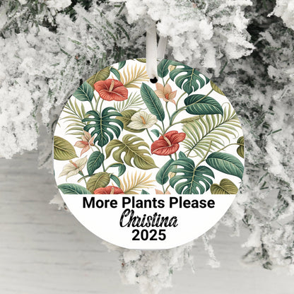 More Plants Please Christina 2025 ornament product