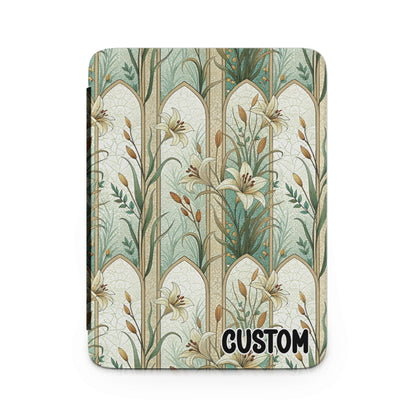 Custom Vintage Floral Pattern Kindle Cover
