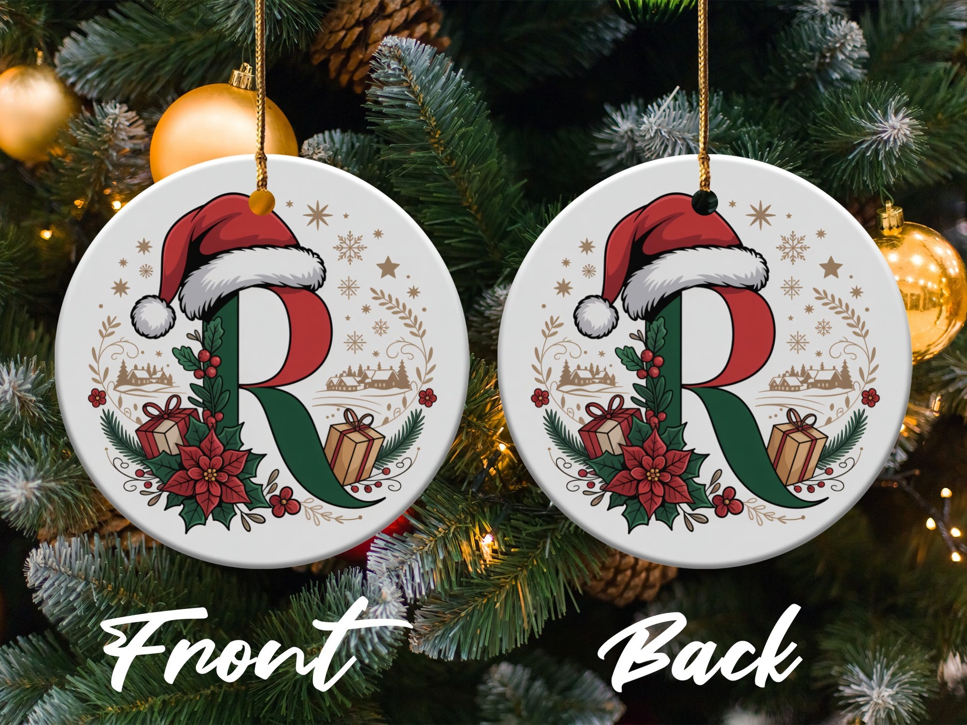 Personalized Christmas Tree Ornaments Holiday Product