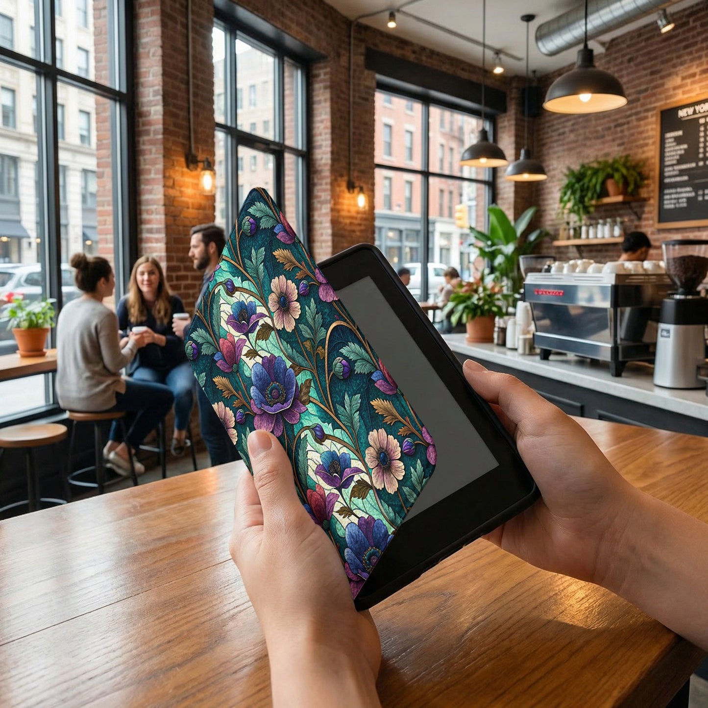 Vibrant Floral Tablet Sleeve for Modern Stylish Protection