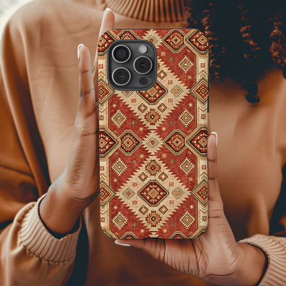 Intricate Geometric Pattern Phone Case Design