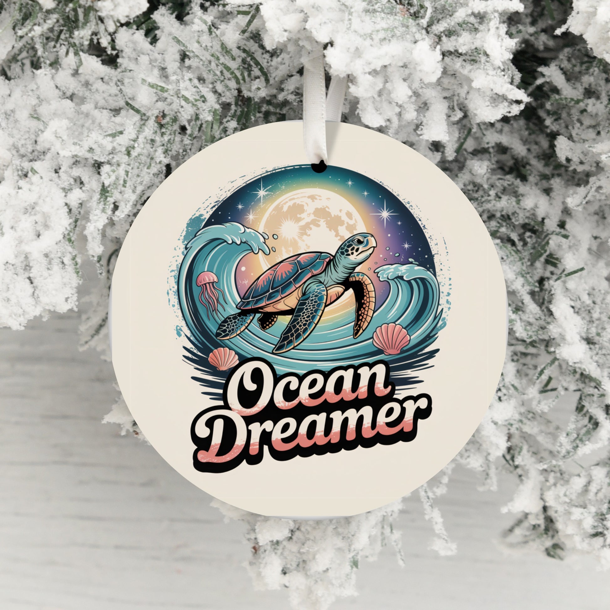 Ocean Dreamer Turtle Hanging Ornament product