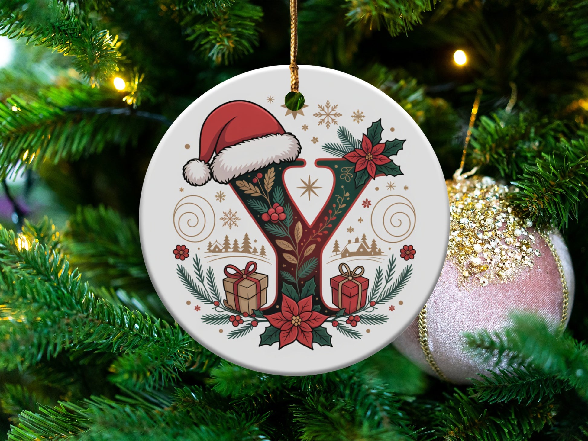 Christmas Ornament with Festive Holiday Vibes product