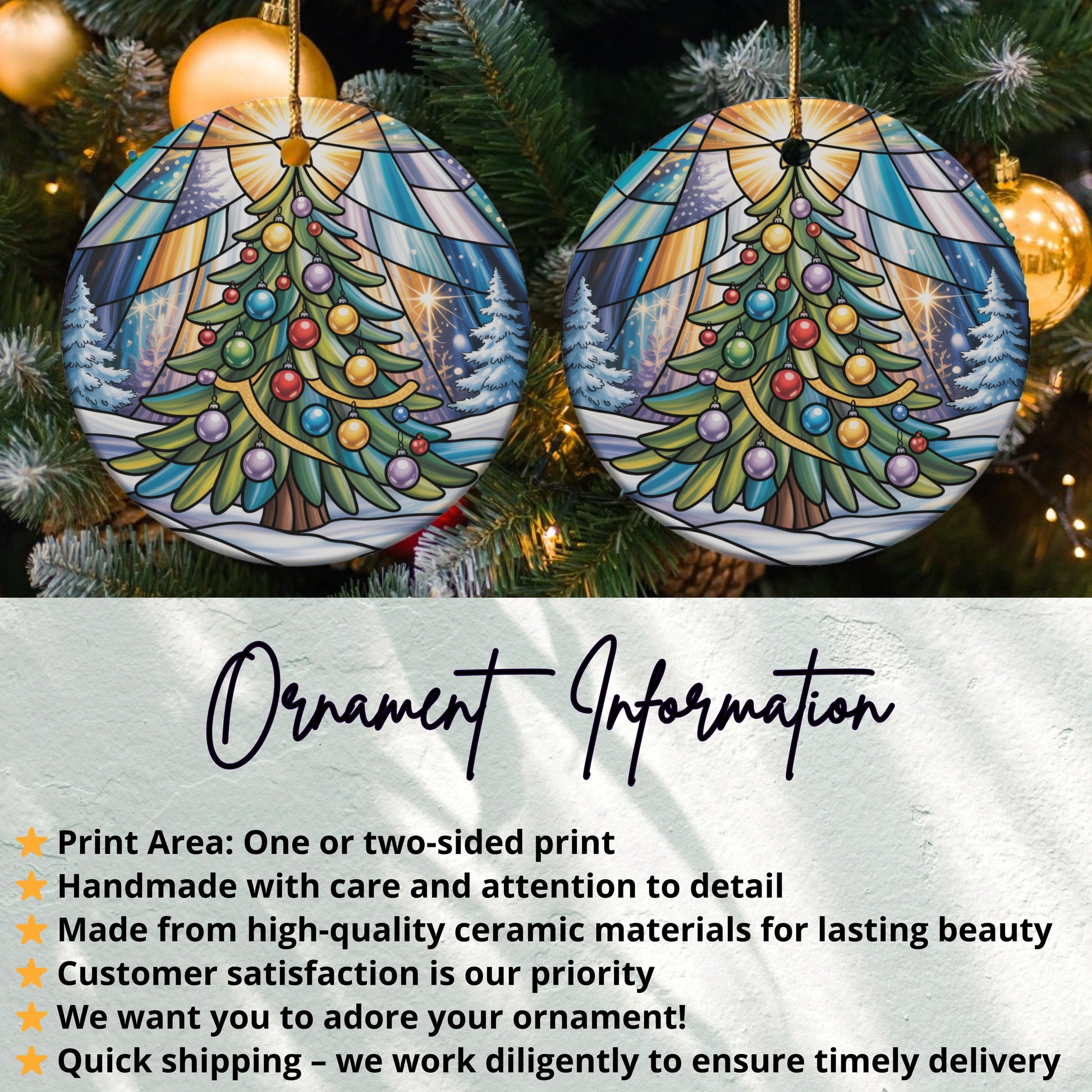 Beautifully Designed Christmas Tree Ornament product type