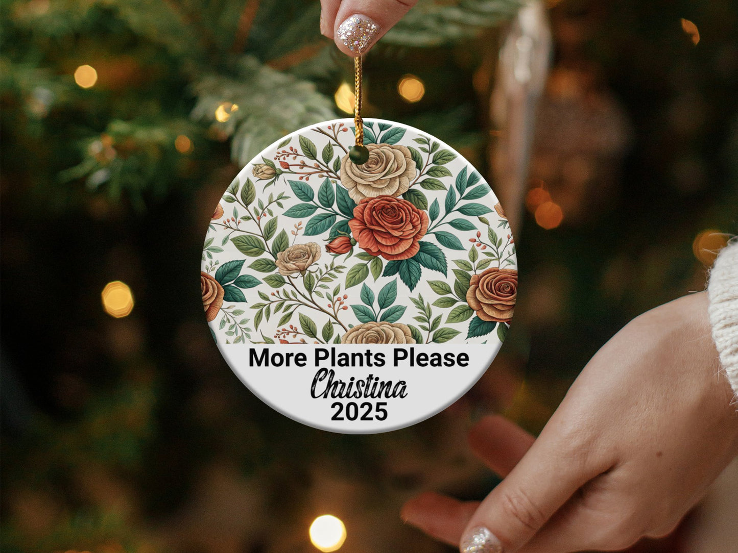Floral More Plants Please Christina 2025 Ornament product