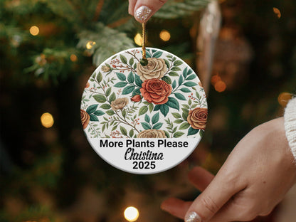 Floral More Plants Please Christina 2025 Ornament product