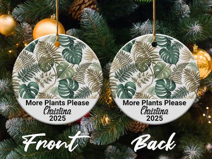 More Plants Please Personalized Christmas Product