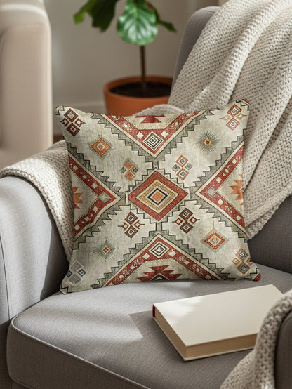 Geometric Patterned Cushion for Stylish Home Decor